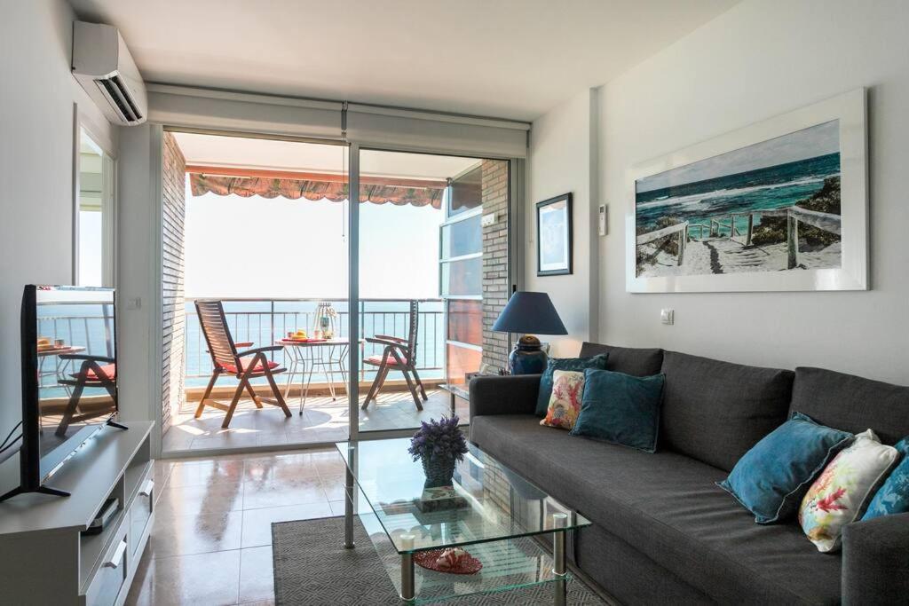 Apartamento Con Vistas Al Mar Primera Linea De Playa Del Postiguet Leilighet Alicante Eksteriør bilde