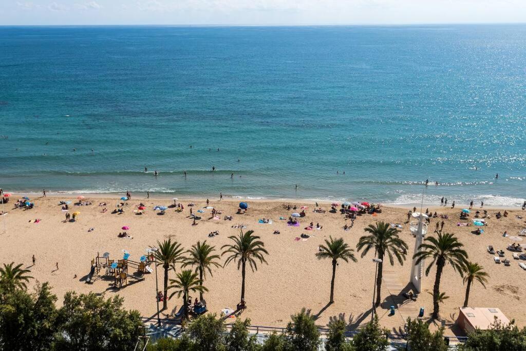 Apartamento Con Vistas Al Mar Primera Linea De Playa Del Postiguet Leilighet Alicante Eksteriør bilde