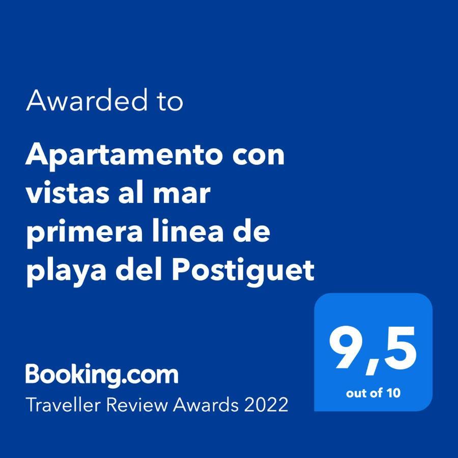 Apartamento Con Vistas Al Mar Primera Linea De Playa Del Postiguet Leilighet Alicante Eksteriør bilde