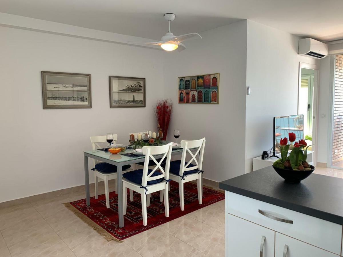 Apartamento Con Vistas Al Mar Primera Linea De Playa Del Postiguet Leilighet Alicante Eksteriør bilde